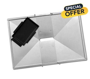 Nordic Bbq Store Replacement Grease Tray with Adjustable Length (20-24 inches) for Grills from Biltema