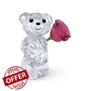 Swarovski Kris Bear A Rose with Love
