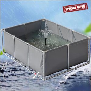 Pounjsd Canvas Frame Fish Pond