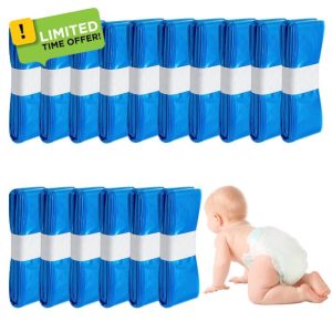 16Pcs Diaper Pail Refill Bags Set
