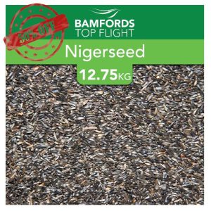Bamfords Top Flight Niger Seeds for Birds 12.75kg - High-Energy