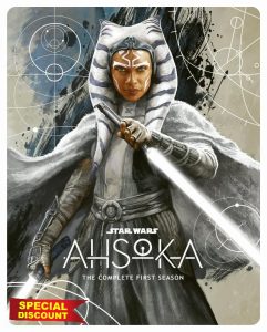 Star Wars Ahsoka Season 1 4K UHD Steelbook (Disney+ Original) (includes Artcards) [Region Free]
