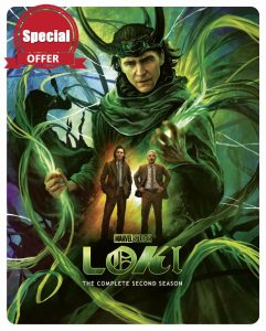 Marvel Studios Loki Season 2 4K UHD Steelbook (Disney+ Original) (includes artcards) [Region Free]
