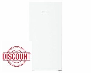 Liebherr Pure FNE 4204 125.5 (H) x 60 (W) cm 160 Litre Capacity No Frost Freestanding Tall Upright Freezer - 4 Freezer Drawers - Touch Display - Quiet - Suitable for Outbuildings - White            [Energy Class E]