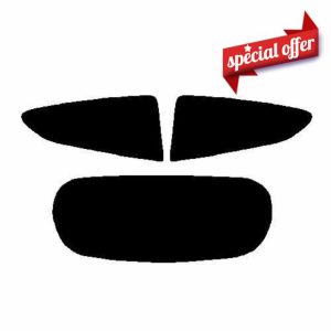 Window-Tint.co.uk Pre Cut Window Tint for Ford Fiesta 3-door - 2008 to 2017 (MK7) - Rear Windows 20% Dark Smoke