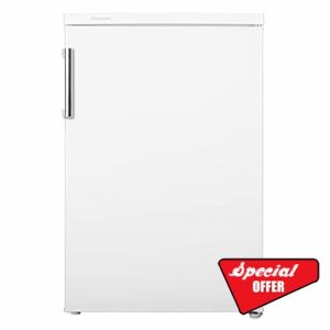 Hisense RL170D4BWE Freestanding 56cm Under Counter Fridge - 132 litre capacity - Auto Defrost - Reversible Door - White - E Rated            [Energy Class E]