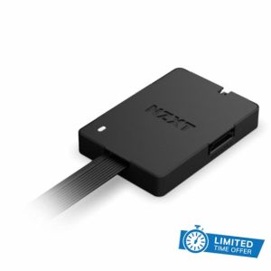 NZXT Control Hub - AC-CRFR1-B1 - Digital RGB Lighting and PWM Fan Speed Controller - Control Up to 5 x PWM Fans or 4 x NZXT Single - Frame Fans - Powered by NZXT CAM Software