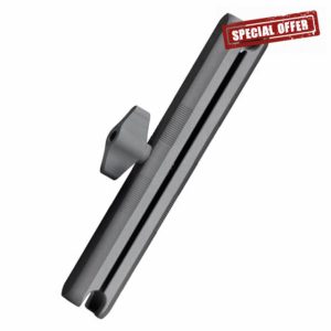 FANAUE Aluminum 17mm Ball Head Double Socket Arm Only Supports Connects of 17mm Ball Head Adapter Compatible with RAM Mount 17mm Ball and Bike Motorcycle Phone Holder