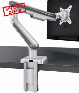 Desktronic single monitor stand