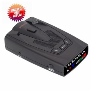 KF Premium 360° GPS Voice Speed Camera Detector | 16-Band Car Radar System with Advanced Safety Alerts & Full Coverage Detectio