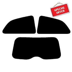 Window-Tint.co.uk Pre Cut Window Tint for Ford Fiesta 3-door - 2002 to 2008 (MK6) - Rear Windows 5% Limo