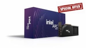WEELIAO Intel Arc B580 Limited Edition Graphics Card Black GDDR6 2670MHz Dual Fan Video Card (192-bit