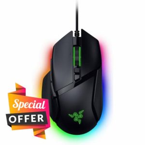 Razer Basilisk V3 35K - Fully Customizable Ergonomic Wired Gaming Mouse - Focus Pro 35K Optical Sensor (HyperScroll Tilt Wheel