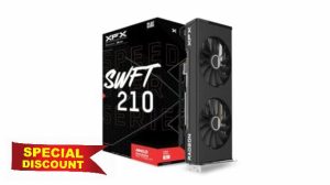 XFX AMD Radeon RX 7700 XT Speedster SWFT 210 Core Edition 12GB GDDR6 Graphics Card