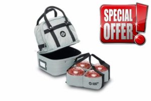 Drakes Pride Mini Bowls Bag - Silve