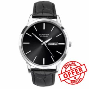 Sekonda Jackson Classic Men's 40mm Quartz Watch with Analogue Day/Date Display