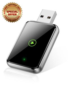 TKHIN CarPlay Wireless Adapter for iPhone - Effortlessly Convert Wired to Wireless CarPlay