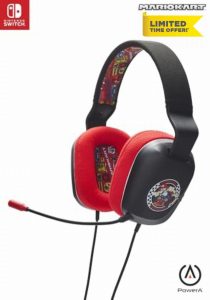 PowerA Wired Stereo Headset for Nintendo Switch - Mario Kart Rivals