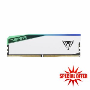Patriot Viper Elite 5 RGB DDR5 16GB (1 x 16GB) 5600MT/s Module - PVER516G56C38W