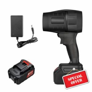 EliphonTowne Portable Codless Car Dryer - Handheld Car Blower Dryer