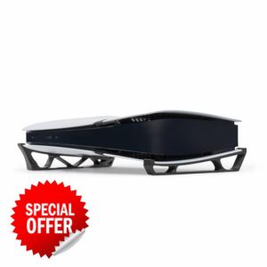 Glistco Skates - Horizontal Stand For PS5 Pro Compatible with Disc & Digital Edition [playstation_5] (Black)