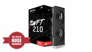 XFX AMD Radeon RX 7800 XT SWFT210 CORE 16GB Graphics Card