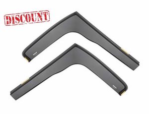 ISPEED Wind Deflectors For Renault Master mk3 & mk4 2010-2024 / Vauxhall Movano mk3 2010-2021 2pc - Keep Your Car Ventilated In Rain - Reduce Wind Turbulence - Tinted In-Channel Type