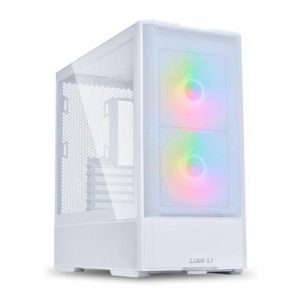 Lian Li Lancool 207 Mid-Tower Case | Premium ATX/mATX Gaming PC Case | Tempered Glass | Optimal Airflow White Case