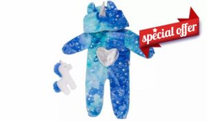 DesignaFriend Fly Away Unicorn All In One Outfit (Doll Sold Separately)