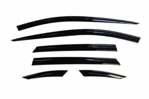 AUTO CLOVER Wind Deflectors Set for Hyundai i40 5 door Estate (6 pieces)