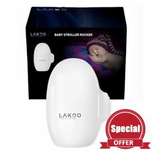 LAKOO Baby Rocker - Portable Stroller Rocker for Outside Use - Baby Accessories - Adjustable Settings