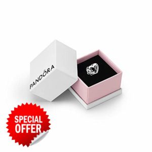 PANDORA Moments Women's Sterling Silver Love You Mum Infinity Heart Bracelet Charm