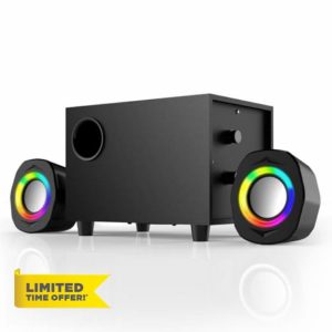 Elimavi Computer Speakers with Subwoofer