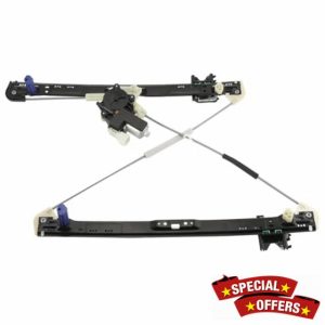 GEARLEADER Electric Window Regulator with Motor LR083210 Front Driver Side Compatible with Land Rover Discovery V L462 2016 2017 2018 2019 202