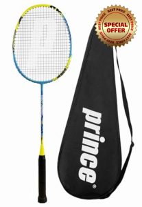Prince Pro Rebel Graphite Badminton Racket & Protective Carry Cove