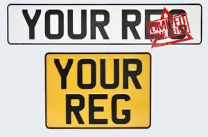 Metal Pressed Oblong & 11 x 8 - Pair of 2 Plates