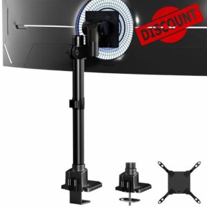 Monitor-Arm Ultrawide Heavy Duty 27-57'' - Aluminum Single Monitor Mount holds up to 59.4lbs