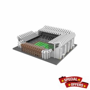 FOCO Officially Licensed Newcastle United FC St. James' Park 3D BRXLZ Bricks Stadium Construction Toy Model