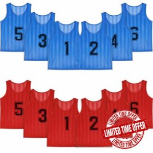 12 Pack Football Bibs