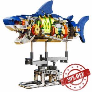 Technic Shark Building Toy Sets