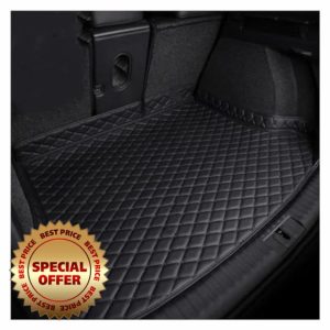 Car Boot Liner For MG4 For EV For EH32 2022 2023 2024 For Coffre For Voiture Leather Car Trunk Mats Water Proof Protection Car Rear Trunk Mats Car Accessories Car Boot Carpet(All black)