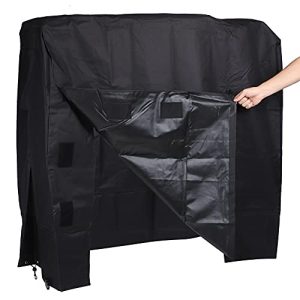 Firewood Rack Cover Outdoor Water Proof Oxford Wood Store Protector with Hook and Loop for Outside Log Holder Storage Protection