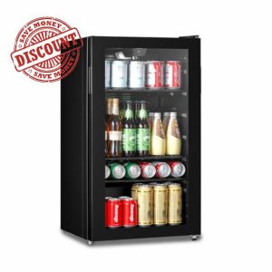 COMFEE' RCZ99BG2(E) Under Counter Beer & Drinks Fridge-93L Capacity