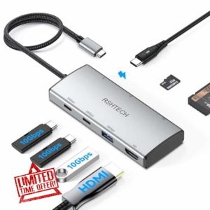 RSHTECH 10Gbps USB C Hub