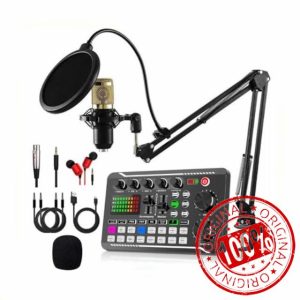 Live Sound Card with Dj Mixer Effects & Voice Changer