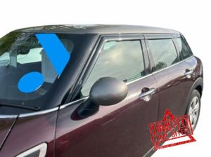 AUTO CLOVER Wind Deflectors Set for Mini Clubman 2015+ (6 pieces)