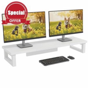 OYRREU Dual Monitor Stand