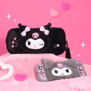 Large Capacity Switch Travel Carrying Case with 2 Removable Shoulder Strap