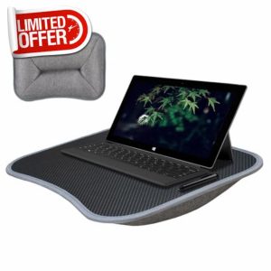 Laptop Tray - Lap Desk For Laptop With Soft Pillow Cushion - Laptop Stand For Bed - Laptop Lap Desk With Cushion