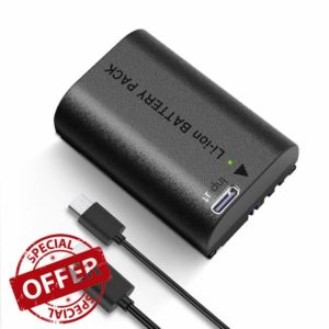 Neewer 2400mAh LP-E6P LP-E6 LP-E6N LP-E6NH Replacement Battery